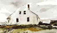BRADFORD HOUSE Andrew Wyeth