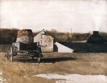Andrew wyeth in chadds ford #4