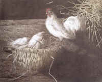 white_leghorns_chicken_box_James_Jamie_Wyeth_print.jpg (111308 bytes)